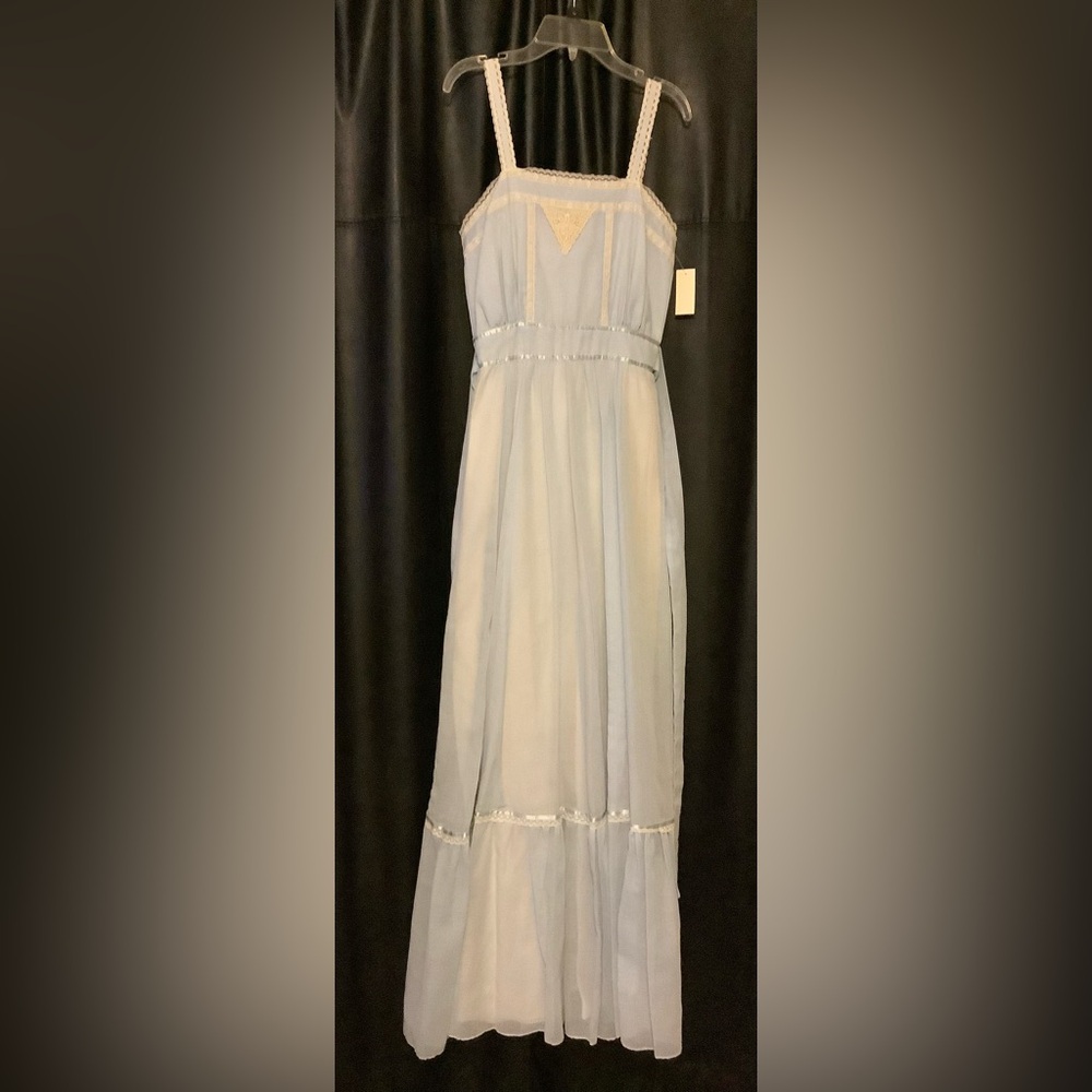 Vintage 1970 Candi Jones California Boho Maxi Dress